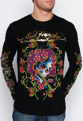 Ed Hardy shirts men-523